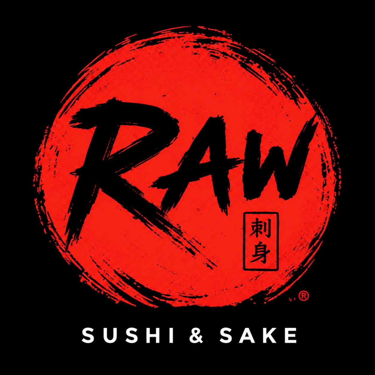 RAW Sushi & Sake logo